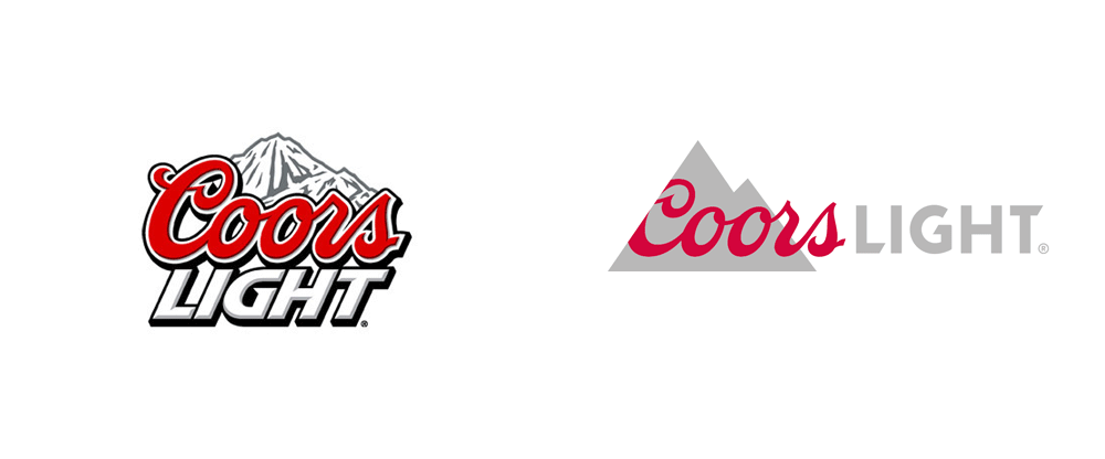 Old Coors Light Logo - Brand New: New Logo and Packaging for Coors Light by Turner Duckworth