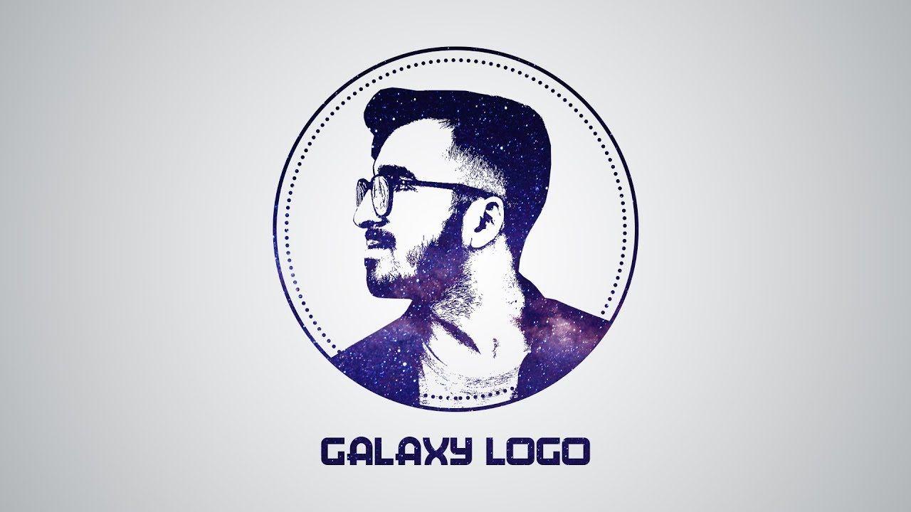 Galaxy Logo - Photoshop Tutorial | Galaxy Logo Design From Face - YouTube