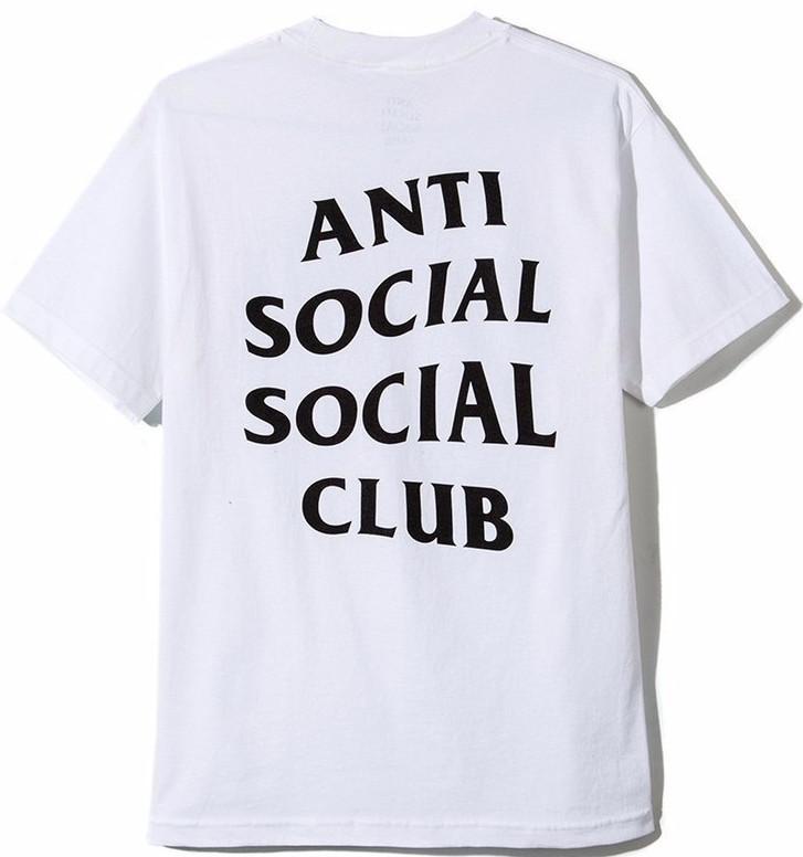Anti Social Social Club Logo - ANTI SOCIAL SOCIAL CLUB - LOGO TEE 2 (WHITE) | The Magnolia Park