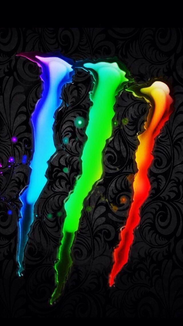 Colorful Monster Logo - colorful monster logo wallpaper | Etc. | Pinterest