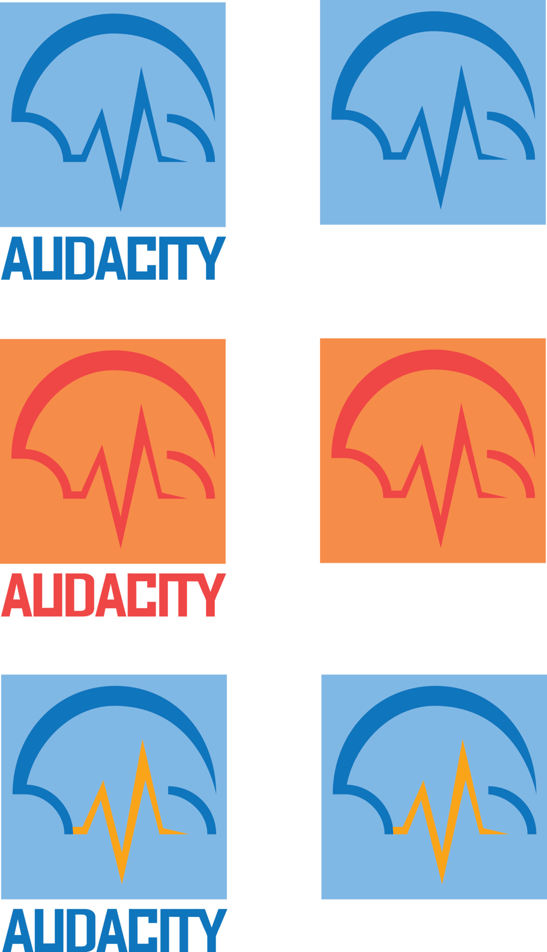 Audacity Logo - Remade the audacity logo : logodesign