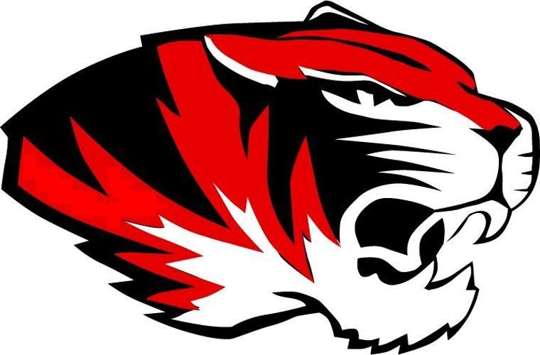 Red and Black Basketball Logo - Red tiger Logos