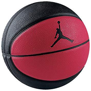 Red and Black Basketball Logo - Nike Michael Jordan Ball, Unisex Adult, Rojo Negro Gym