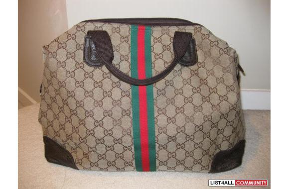Red and Green Brand Logo - Brand New Replica Gucci Bag With Red And Green Stripes - J F