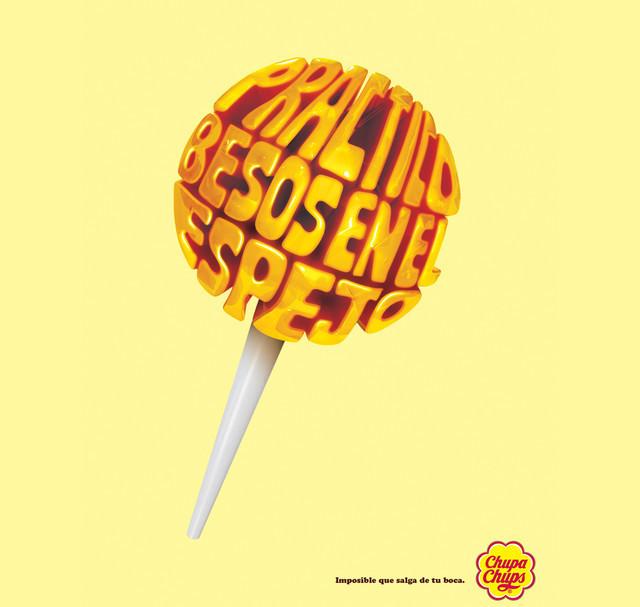 Yellow Flower Chupa Logo - 40 Examples of Beautiful Typography in Magazine Ads | Newstyle Media