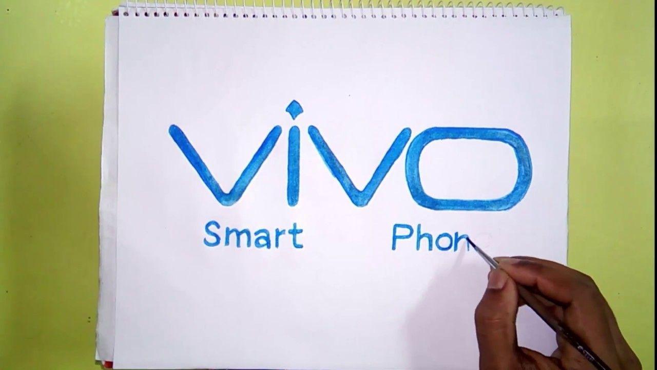 Vivo Phone Logo - How to draw the ViVO smart phone logo - YouTube