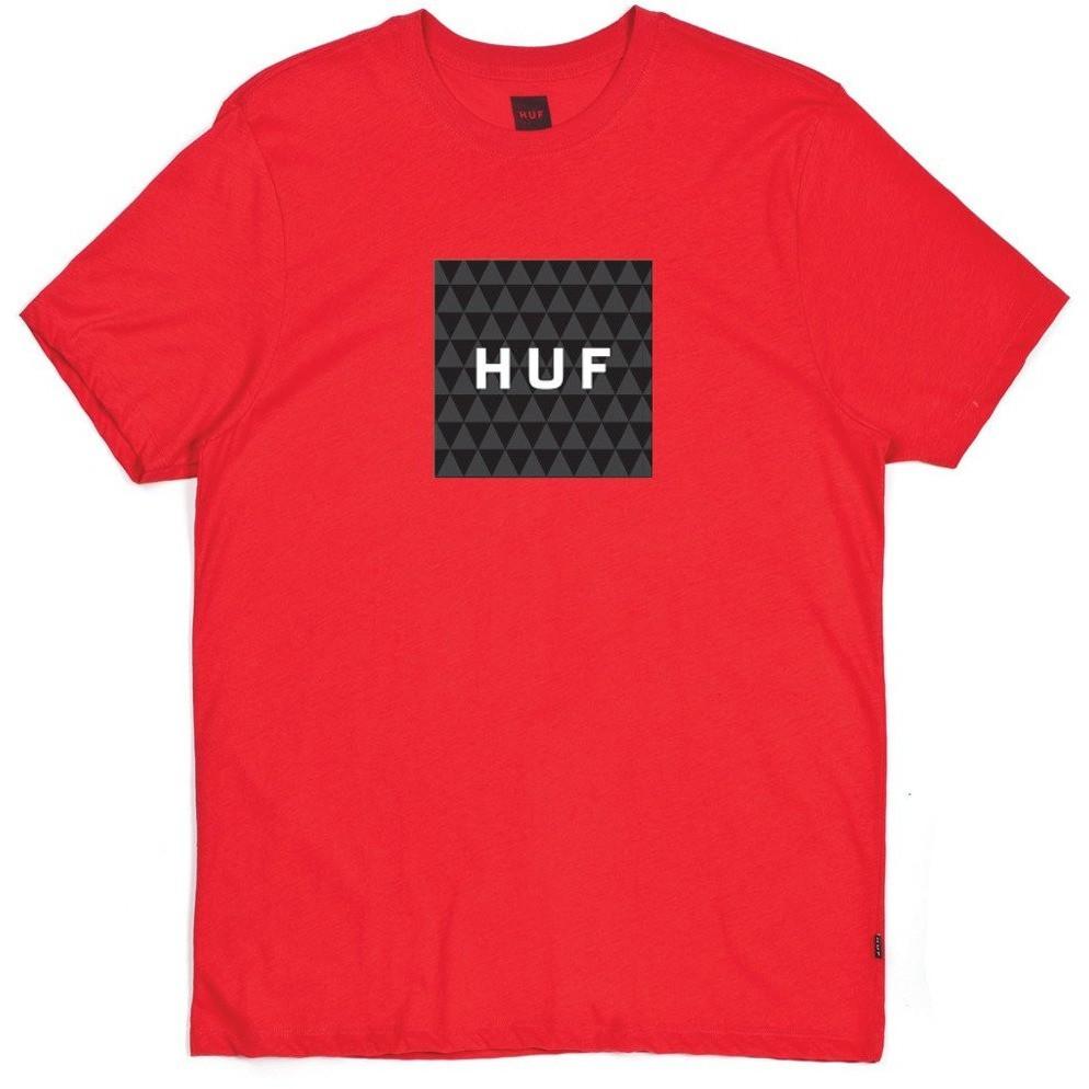 Red Triangle Box Logo - Huf Triangle Box Logo Tee – Exquisite Streetwear Shop