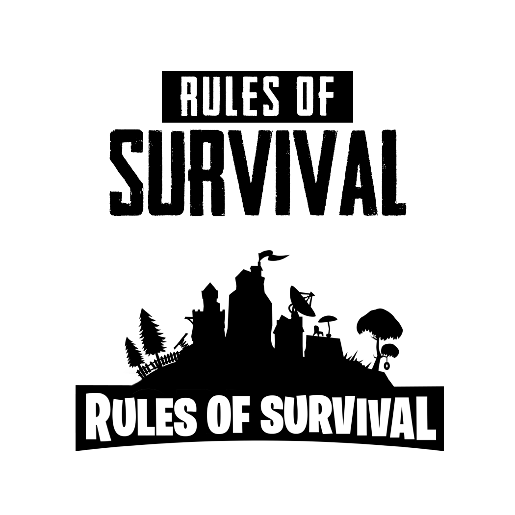 Rules of Survival Logo - Thought the Impact font logo was a little bland, so I thought of 2 ...