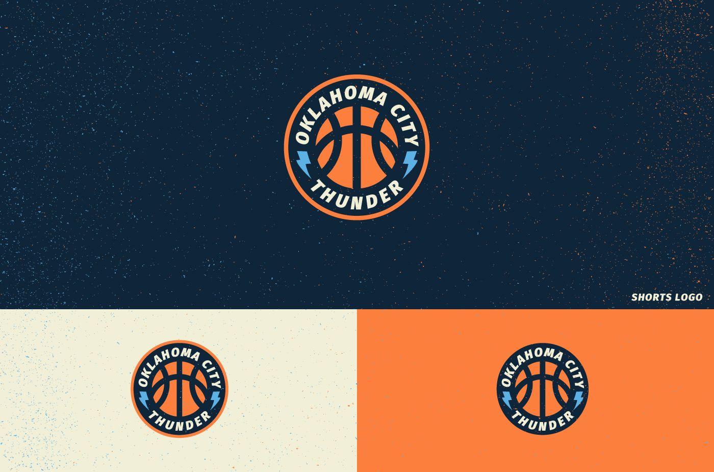 Oklahoma Thunder Logo - Oklahoma City Thunder Re-Brand on Behance