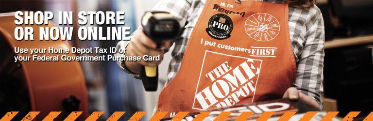 Home Depot Pro Logo - Tax Exempt Purchases for Professionals at The Home Depot