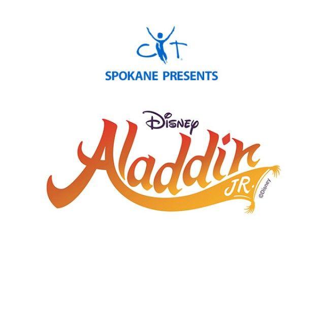 Aladdin Walt Disney Presents Logo - CYT presents Disney's Aladdin JR | Bing Crosby Theater