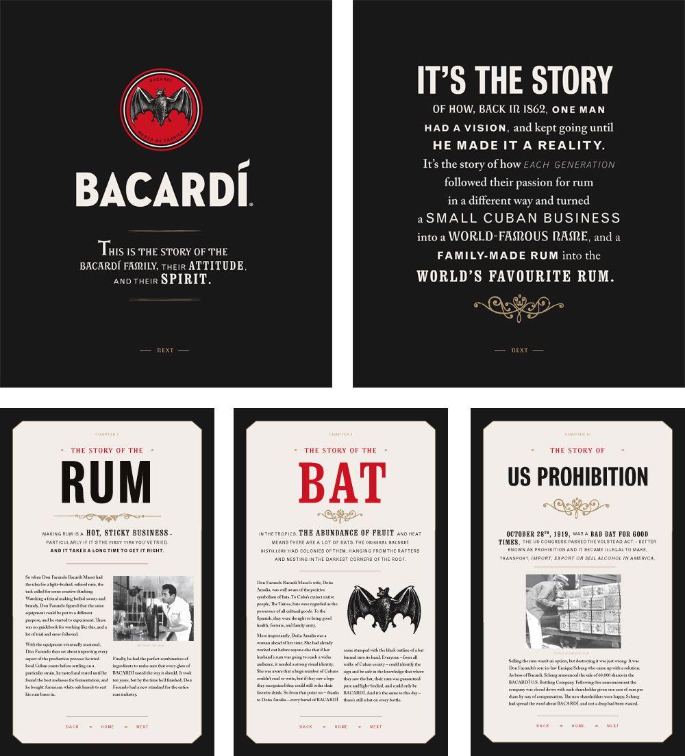 Old Bacardi Bat Logo - Brand New: New Logo for BACARDÍ by here design