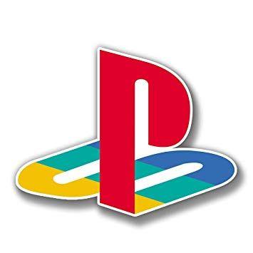 Windows 4 Logo - Amazon.com: USTORE Vinyl Sticker Decal Original Playstation Logo PS1 ...