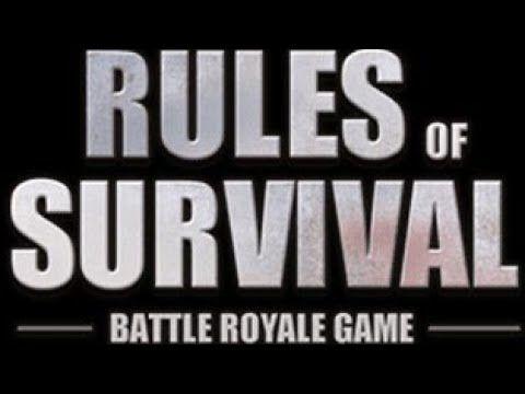 Rules of Survival Logo - RULES OF SURVIVAL# matando esquadrão like Boss - YouTube