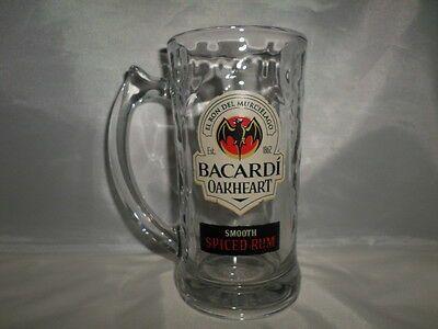Old Bacardi Bat Logo - PRE-OWNED 1 VINTAGE Bacardi Rum Bar Glass Bat Logo Ron 8 Años ...