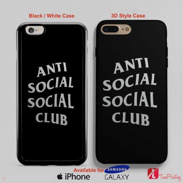 Anti Social Social Club Logo - Anti Social Social Club Logo - Personalized iPhone X Case, iPhone ...