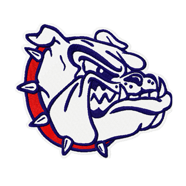 Gonzaga Logo - Gonzaga Bulldogs embroidery design INSTANT download