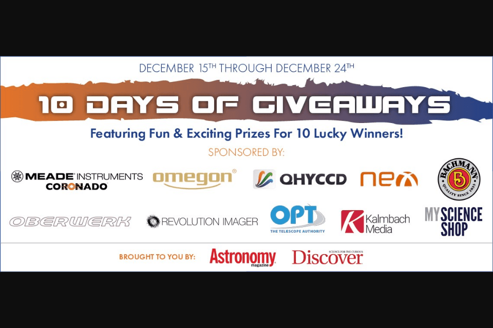 Astronomy Magazine Logo - Astronomy Magazine – 10 Days Of Giveaways – Win (1) Me ...