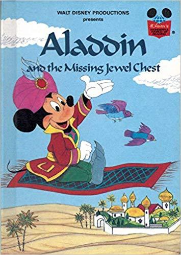Aladdin Walt Disney Presents Logo - Walt Disney Presents Aladdin and the Missing Jewel Chest: Amazon.co