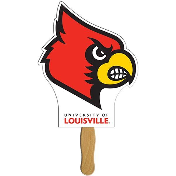 Louisville Birds Logo - Bird Head Offset Fan - GOimprints