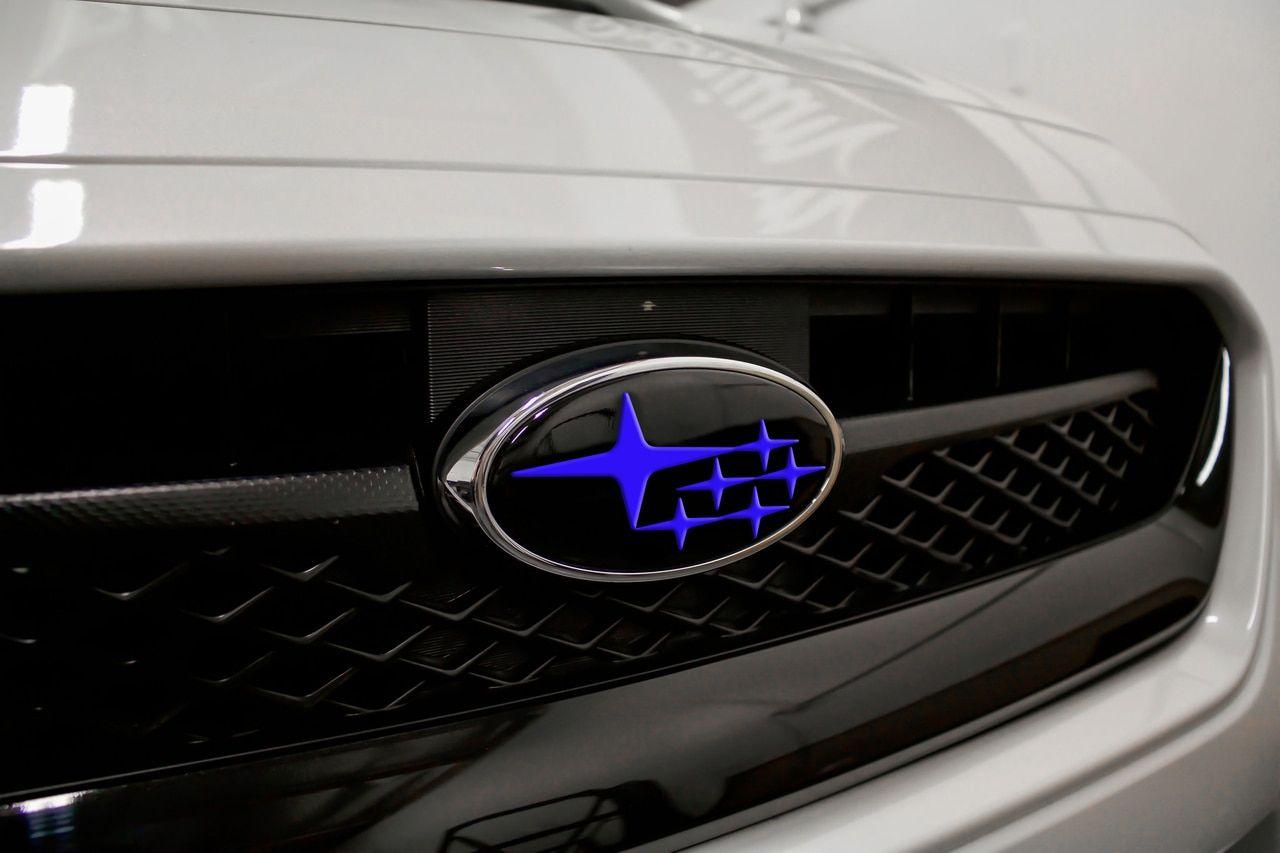 Custom Subaru WRX STI Logo - Front & Rear Emblem Vinyl Overlay (2015 2019 WRX / STI)