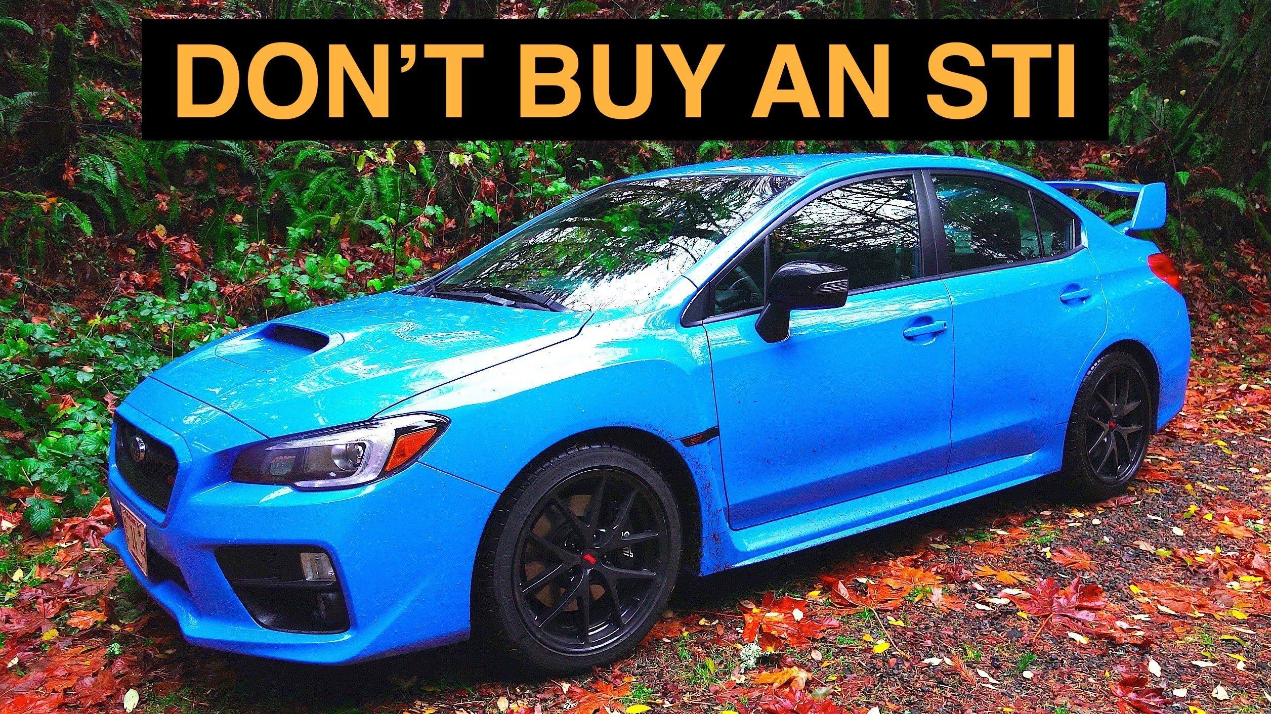 Custom Subaru WRX STI Logo - Youtuber Gives 7 Reasons Not to Buy a 2016 Subaru WRX STI; We Don't