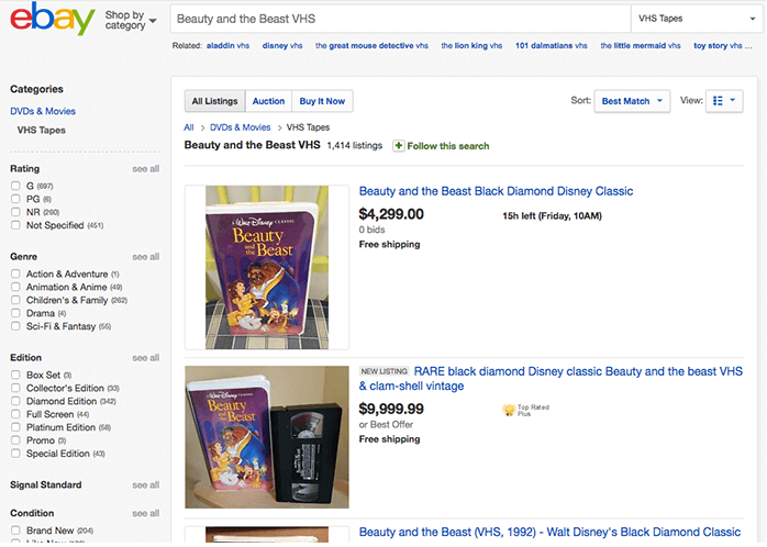 Walt Disney Diamond Classics Logo - Disney's Black Diamond VHS Tapes Are Worth Thousands Fiction
