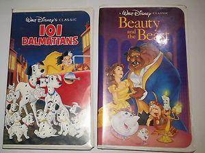 Walt Disney Diamond Classics Logo - Walt Disney Black Diamond Classics VHS Beauty & the Beast & 101
