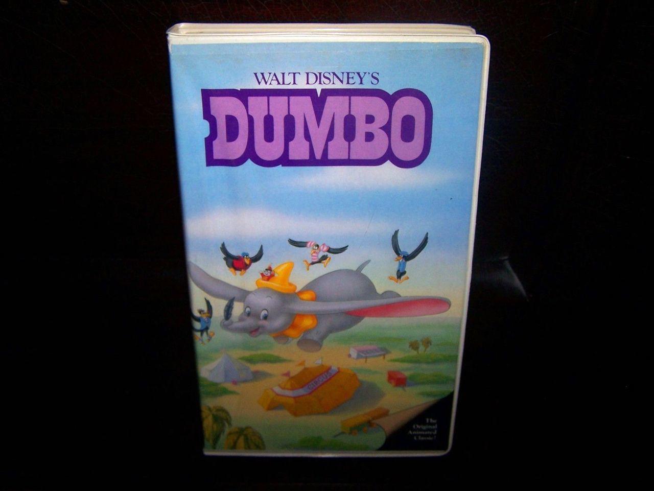 Walt Disney Diamond Classics Logo - Disney's Dumbo Diamond Classics Spine Early Issue VHS