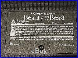 Walt Disney Diamond Classics Logo - Beauty and the Beast VHS 1992 Walt Disney's Black Diamond Classic