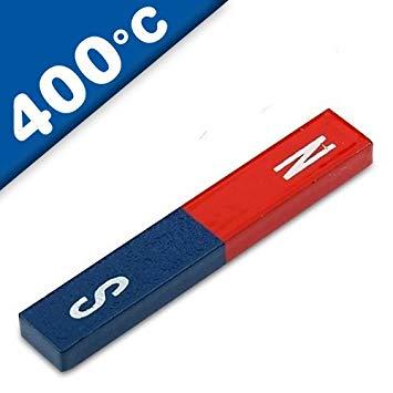 Red and Blue Bar Logo - Educational Bar Block Magnet rectangular 60 x 10 x 5mm, red-blue ...