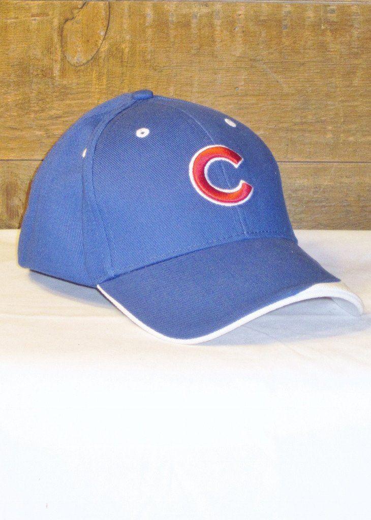 Red and Blue C Logo - Chicago Cubs Blue with Red C Logo and Chicago Cubs on Bill