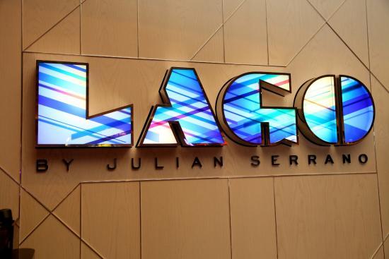 Bellagio Logo - Lago logo - Picture of Lago at Bellagio Hotel, Las Vegas - TripAdvisor