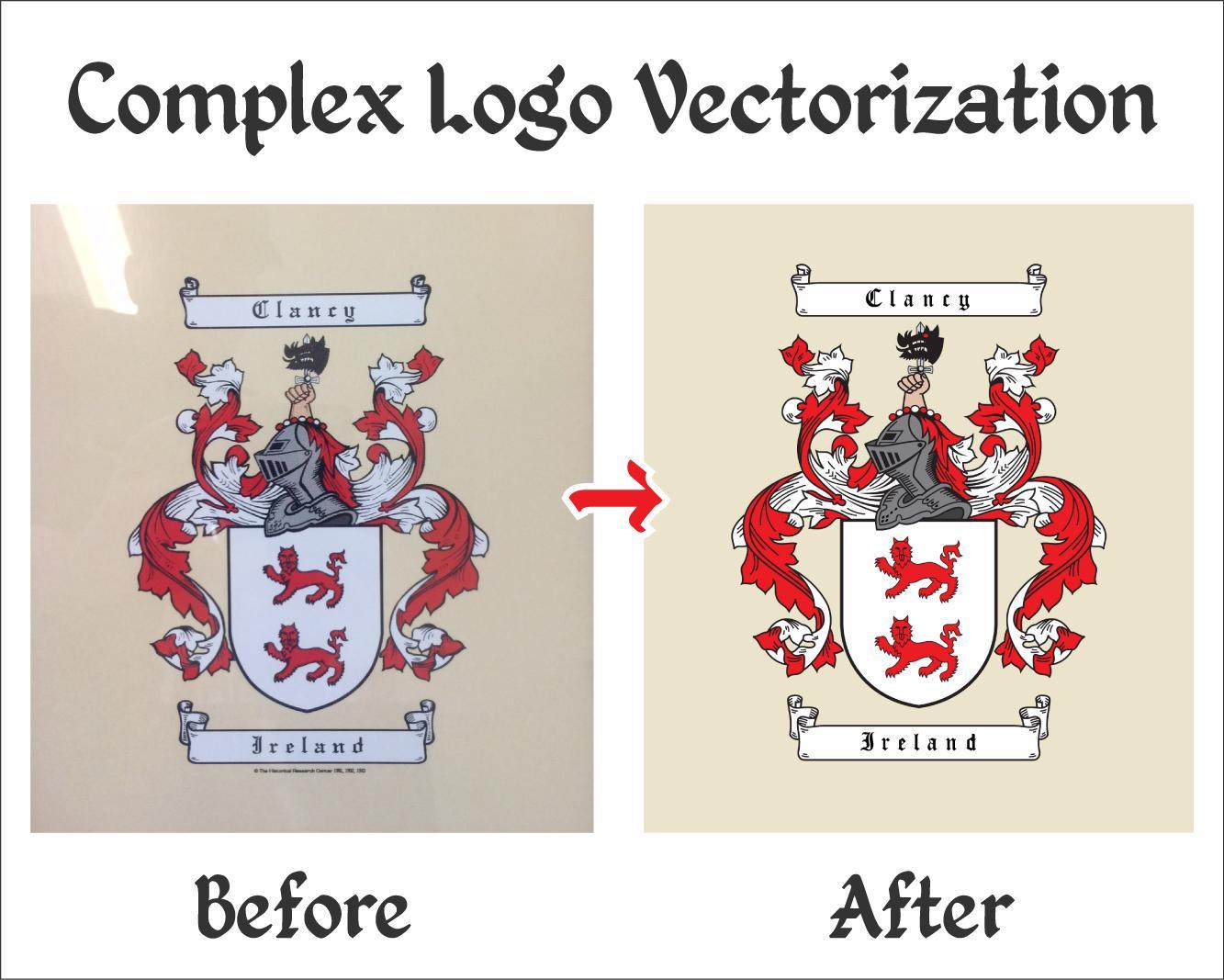Complex Logo - Complex Logo Vectorization & Customization by vectorocean on Envato