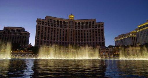 Bellagio Las Vegas Logo - Bellagio Fountain / Las Vegas / USA | 4K Stock Video 883-337-681 ...