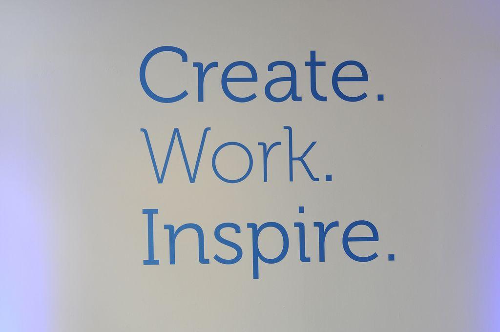 Official Flickr Logo - Create. Work. Inspire logo. Create. Work. Inspire. logo