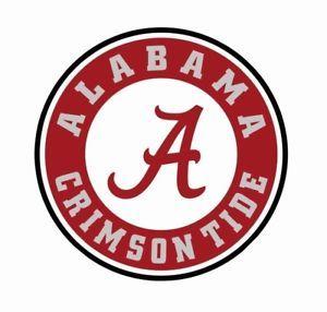 Alabama Crimson Tide Football Logo - Alabama Crimson Tide Football Full Color Logo Sports Decal Sticker ...