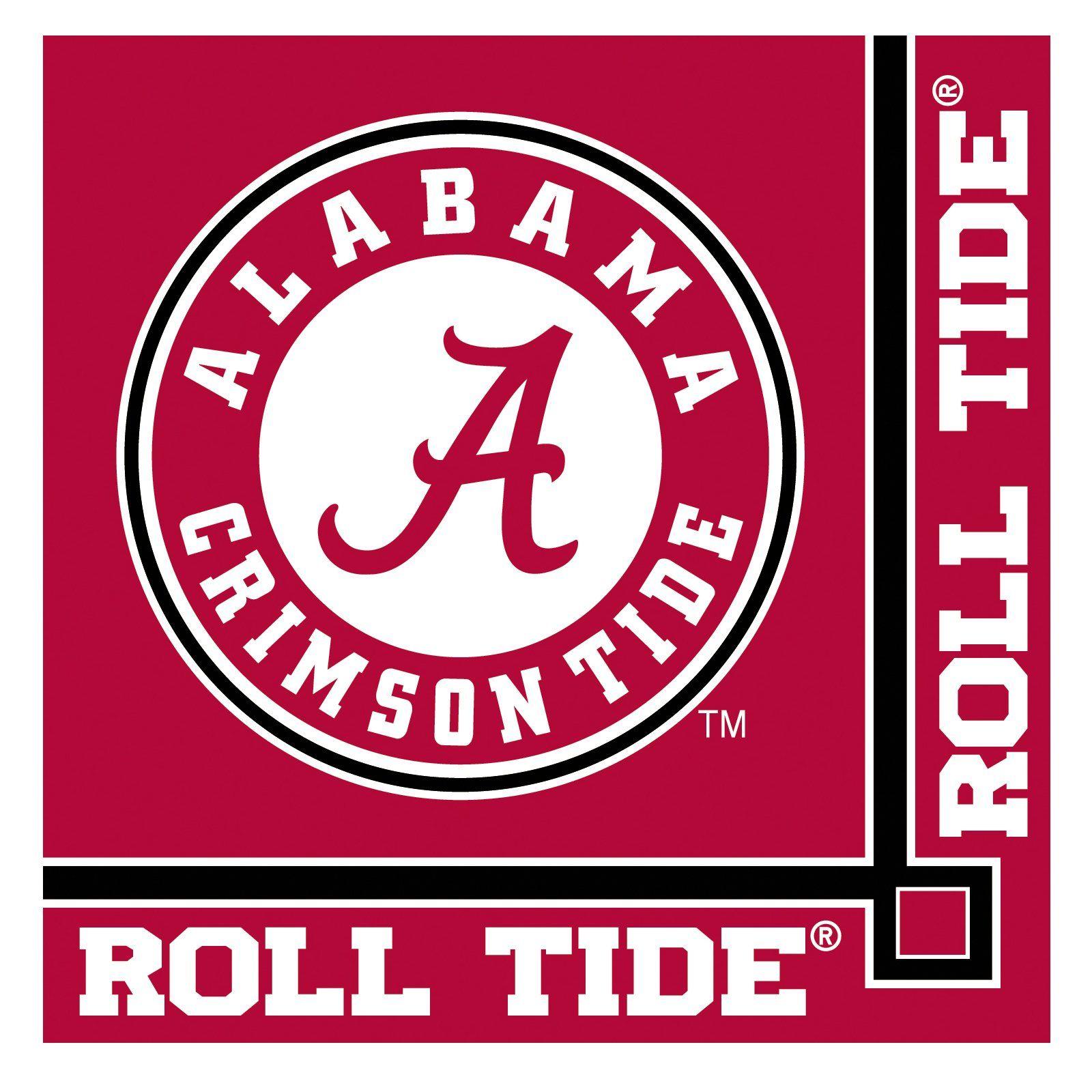 Alabama Roll Crimson Tide Logo - Alabama Crimson Tide Logo Wallpapers - Wallpaper Cave