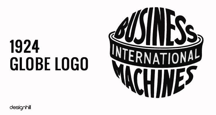 Globe- Shaped Logo - IBM Logo Design– Simple Logo Type To Express Speed And Dynamism