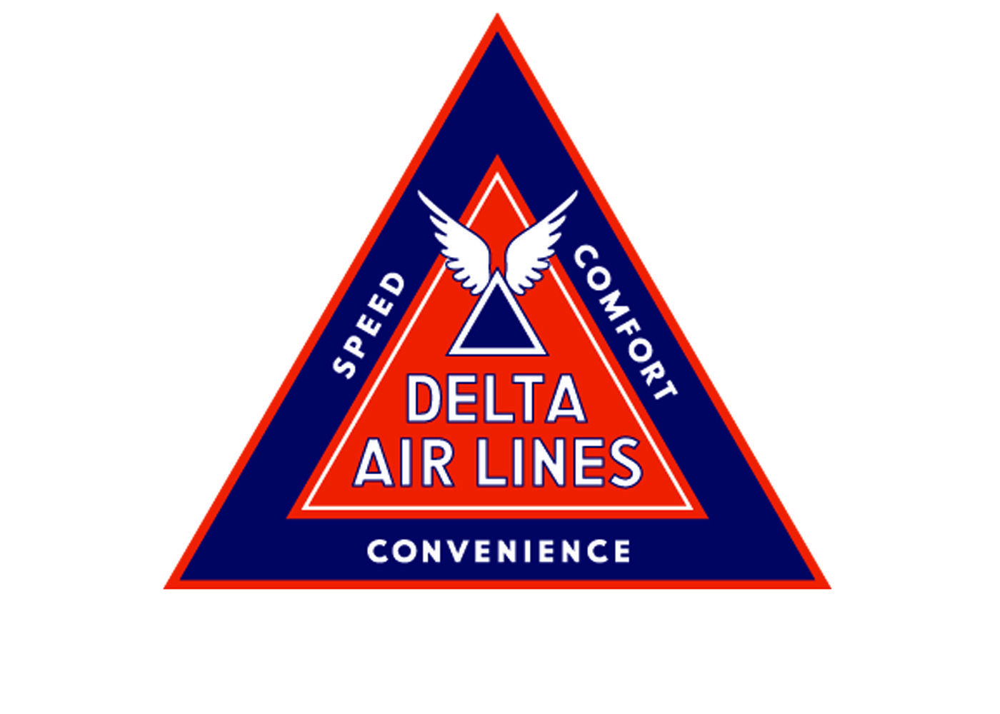Red Triangle Airline Logo - Logos