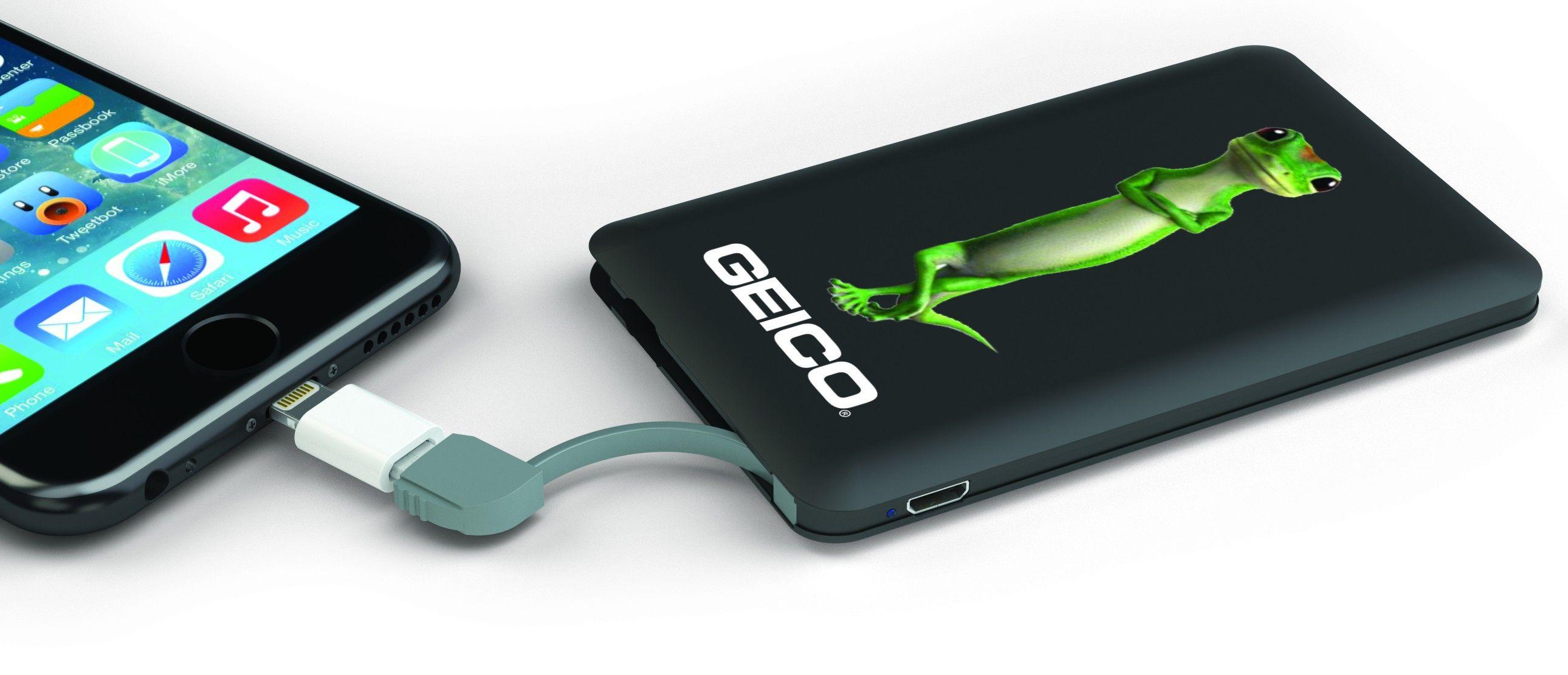 GEICO Gecko Logo - GEICO Powercard XL with Gecko Logo - Tech - Shop