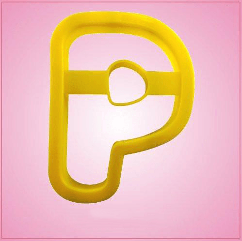 Yellow Letter P Logo - Yellow Letter P Cookie Cutter Cookie Cutters