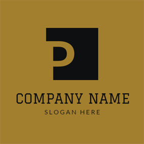 Yellow Letter P Logo - Free P Logo Designs. DesignEvo Logo Maker