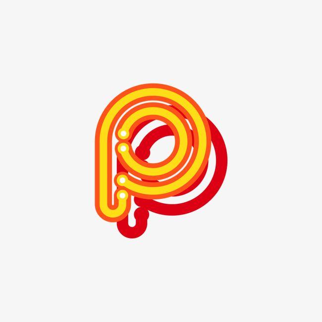 Yellow Letter P Logo - Yellow Fluorescent Letter P, Yellow, Yellow Letters, Letter PNG