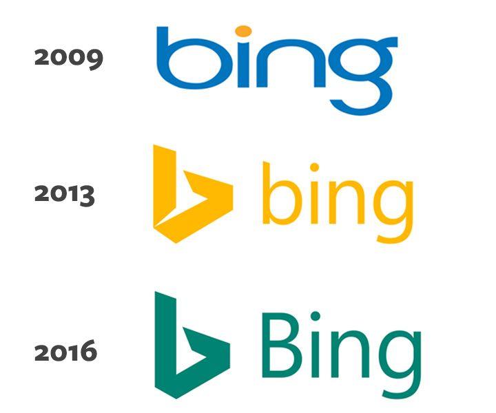 Bing Microsoft New Logo - Bing's newest logo redesign goes green