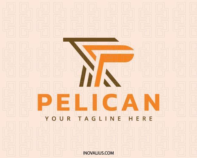 Yellow Letter P Logo - Pelican Logo Brand
