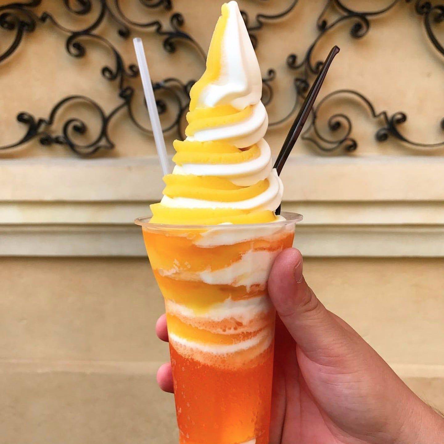 Disney Orange Swirl Logo - Disney Citrus Swirl Orange Float