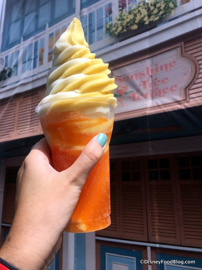 Disney Orange Swirl Logo - News: Citrus Swirl Orange Float at Sunshine Tree Terrace in Disney