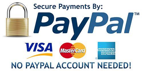 Pay with PayPal Logo - Secure payment Logos