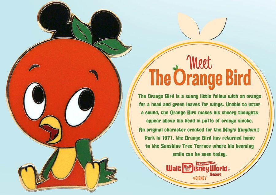 Disney Orange Swirl Logo - Happy Little Orange Bird Lands on New Merchandise at Walt Disney ...